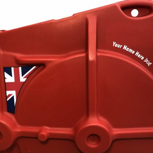 Personalised Name & Flag Stickers