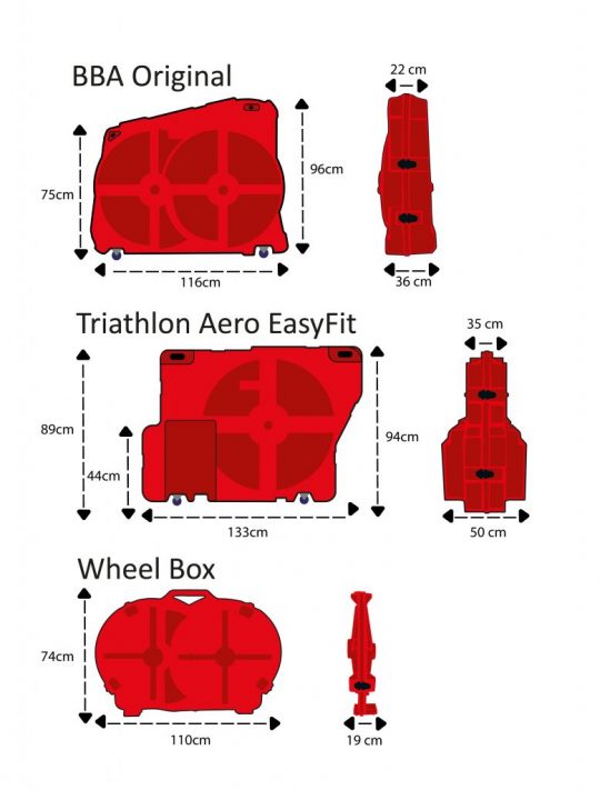 bike box size cm